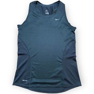 2for$25 NIKE Dri Fit Black Racerback Tank Top Size Small
